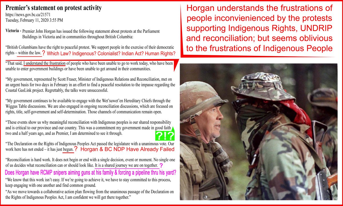 photowarrior's tweet photo. @Seawisp2 @ftvictoriafern @vicpdcanada #OKSettler 
Take it easy ...it sounds like you're having lots of whine at your fragile white-ego pity party.

How to be a good white person:
- admit you benefited from racism (colonialism)
- ensure #IndigenousRights are honored &amp; respected
#WetsuwetenSolidarity #WetsuwentenStrong https://t.co/8zXue18VYJ