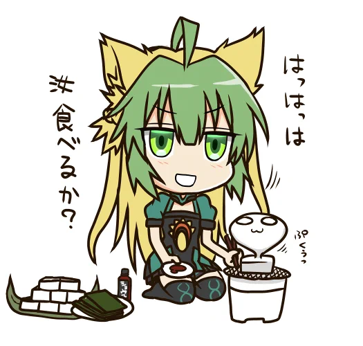 にゃたランテさん、たまには餅も焼く、子供のヒーローと聞いて、汝子供は好きか?Σφ三φ三φ三φ(:3」∠)_ #いつかいい絵を描くのでいまのうちにフォローしてください 