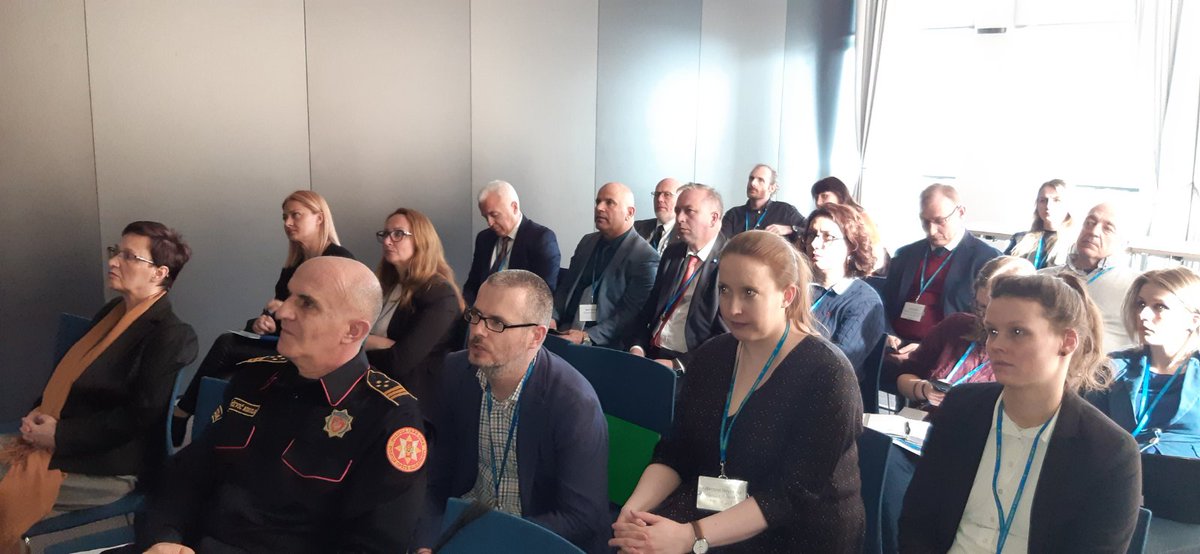 PolicijaCG's tweet photo. Danas je u #Budva predstavljen istraživački projekat #ICT4COP za područje #SouthEastEurope #CommunityBasedPolicing gdje je pomoćnik direktora @PolicijaCG #Nikola_Janjusevic govorio o značaju i ulozi policije u lokalnoj zajednici.
#H2020
@EU_H2020
@EU_Commission 
@VladaCG https://t.co/bKAqPJF6kz