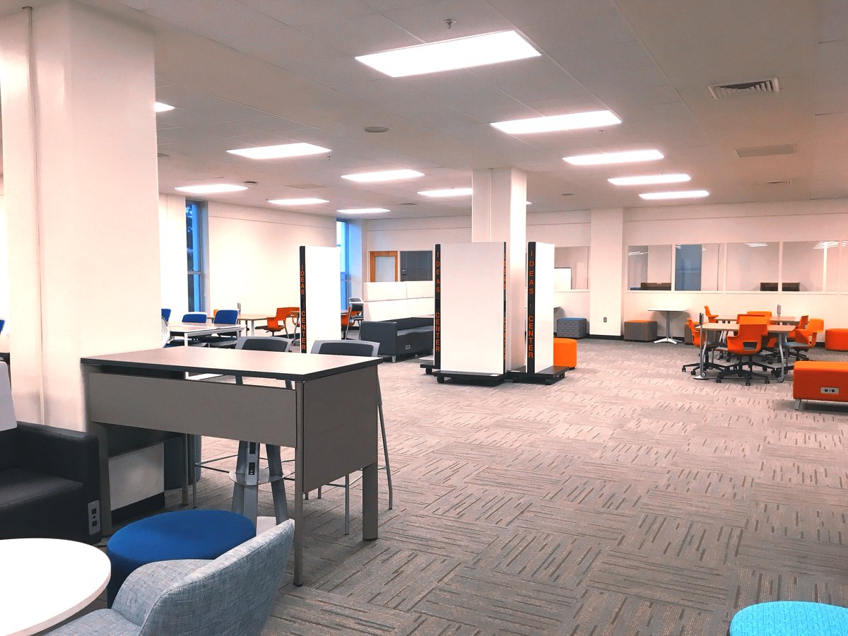 IDEASCenterUTA's tweet image. Stop by and see all of the changes we have been making to better serve our students!
Location: 2nd floor of the Central Library
Hours: 
Monday-Friday 8am-9pm
Saturday and Sunday 10am-4pm
