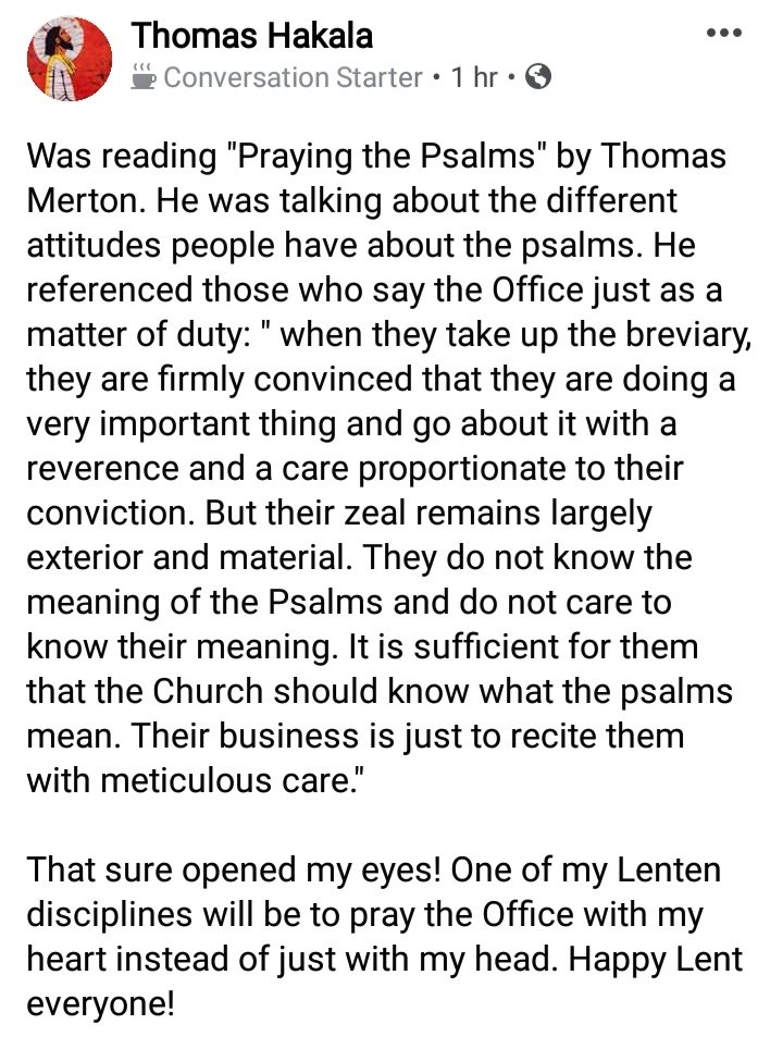 angelodc15's tweet photo. #ForLent, I would try to immerse myself more deeply into God's mystery through a more efficient and proper way of praying the Psalms of the Divine Office.

#BreviaryViews https://t.co/4fVAPOJdhe