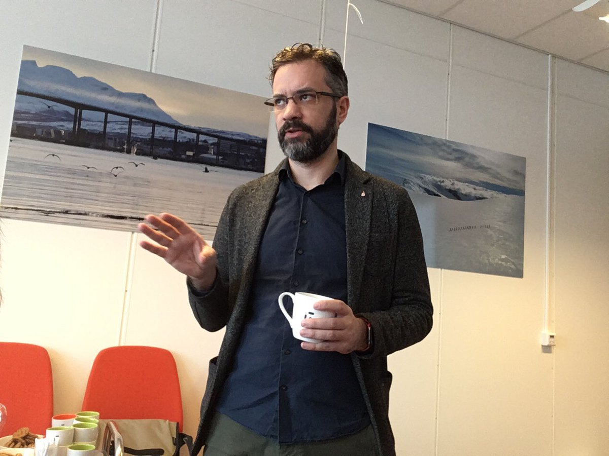ReponenJarmo's tweet photo. Thank you @steinskr and Rune for organising the #NeRN Nordic #eHealth Research Network February meeting at #NSE Norwegian Center for eHealth Research. #telemedicine #DigitalHealth https://t.co/TN9lgtbmvi
