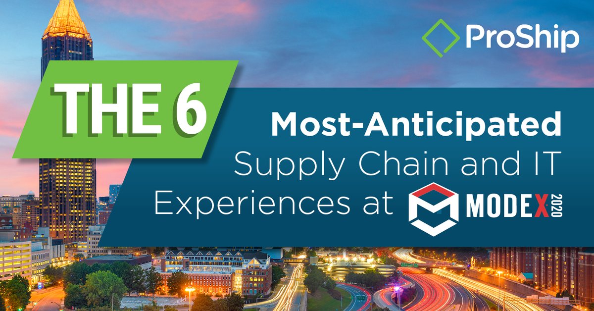 ProShipInc's tweet image. In just 2 short weeks, we'll be showing off the #1 multi-carrier shipping software at @poweredbymhi  #MODEX2020! And don't miss these 6 experiences including 2 must-see sessions from our most-valued partners! #supplychain #technology HERE: bit.ly/2w5wkLs