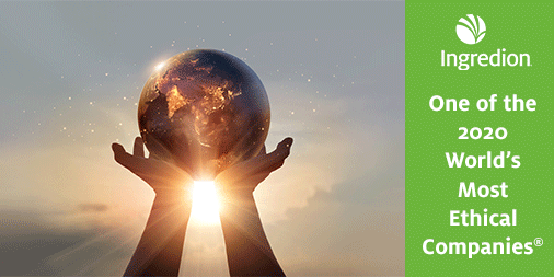 Ingredion's tweet photo. Proud to be listed among the 2020 #WorldsMostEthicalCompanies https://t.co/qzX2fbQ13F https://t.co/GUateKRdXX