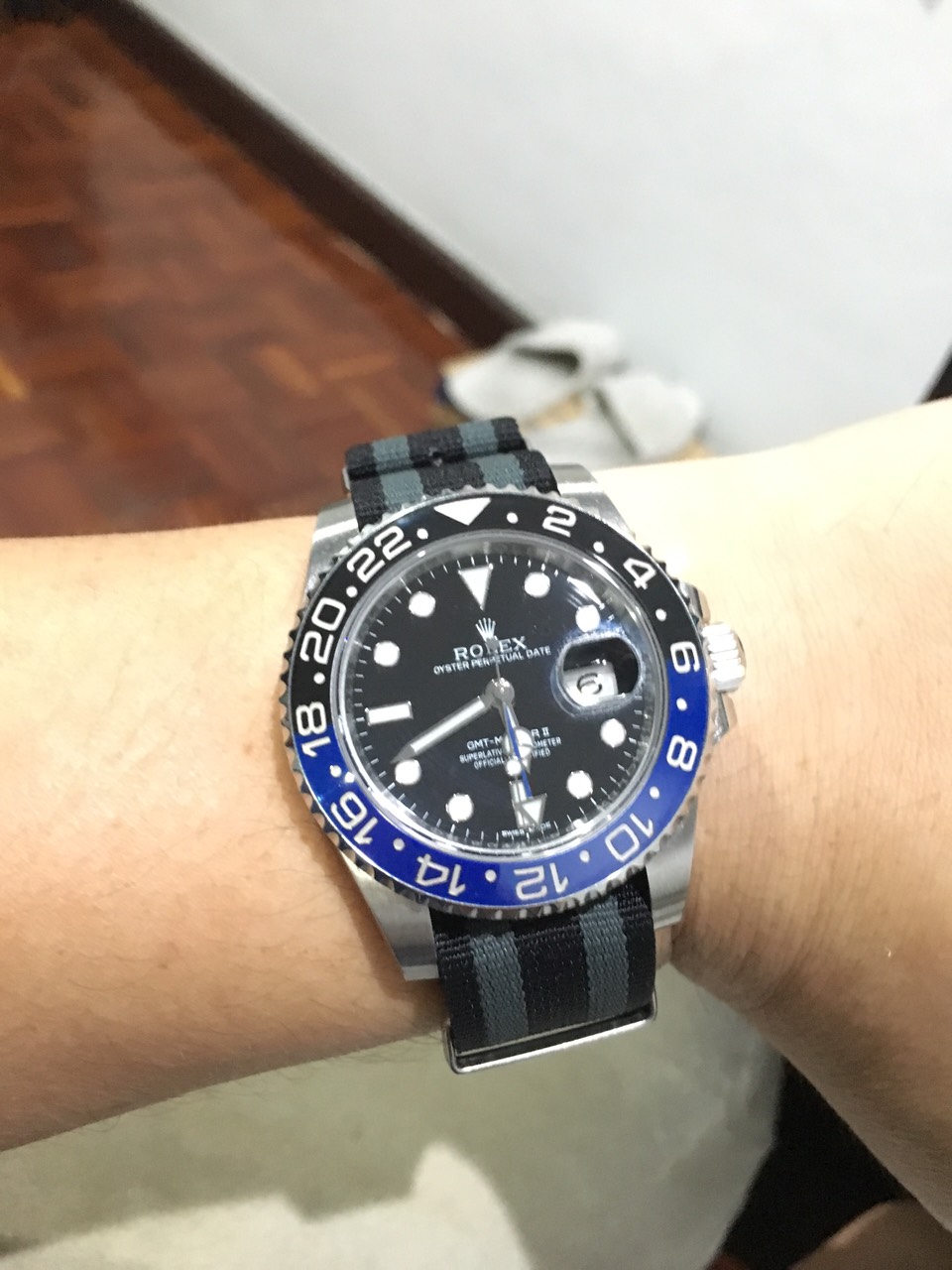 rolex batman nato