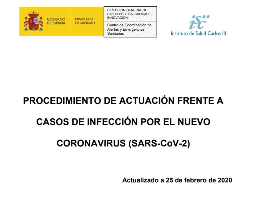 🔔Actualización Procedimiento de actuación frente a enfermedad por SARS-CoV-2 (COVID-19) vía <a href="/sanidadgob/">Ministerio de Sanidad</a> 
👉bit.ly/37YJgAe
---
cc/ <a href="/sogamp/">SOGAMP</a> <a href="/socinorte/">socinorte</a> <a href="/SAMPSP1/">@SAMPSPGS</a>