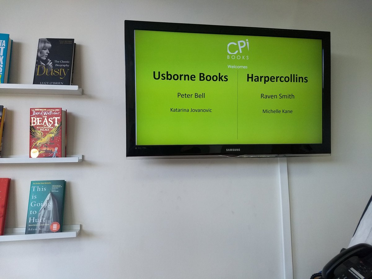 Usborne's tweet photo. You know you've made it when your name is up on the big screen... @petergbell! All UK indies can start putting in their orders for the signed special edition of the #GreatBrainRobbery paperback, publishing 2nd April! 🧠🚂🧦 https://t.co/BmPGwyld1V