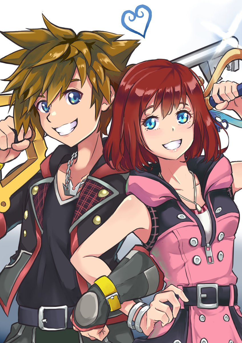and have cute moments, Sora x Kairi So do you guys Shipped or Nah? 