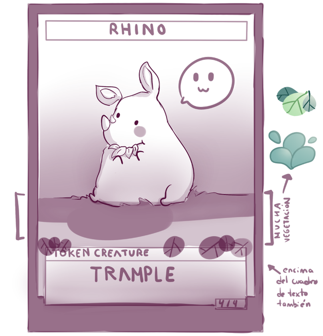 estoy haciendo una comisión de fichas de magic megacutes :> 