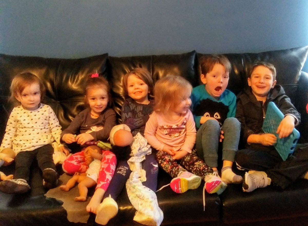 lpriceut01's tweet image. My Couch is full this Morning...but even better, so is my Heart 💗 They were so excited to see each other today! It is sure to be a fun day! #pricelessparadisefarm #littleengineerslearningacademy