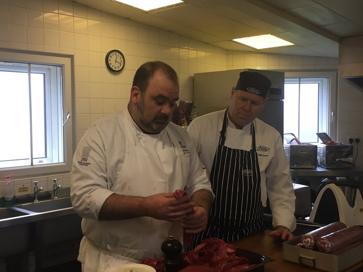 Guest chef night at the Glebegate Restaurant <a href="/nwslc_official/">NWSLC</a> with <a href="/markcooker/">mark fletcher</a> from <a href="/LifeatMere/">The Mere Golf Resort & Spa</a> , Stuart McLeod and Gary Wheeler from <a href="/ZuidamUK/">Zuidam UK Ltd</a> and Nigel Crane #chefs #students #future #collegerestaurants #skilled