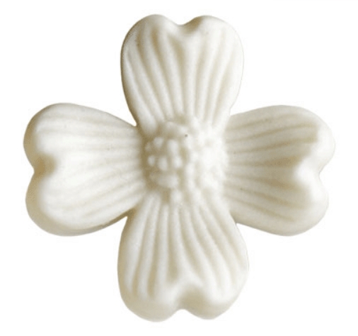 Dogwoods will soon be blooming; here's a dogwood lapel pin to celebrate spring! bit.ly/3c6rUEF