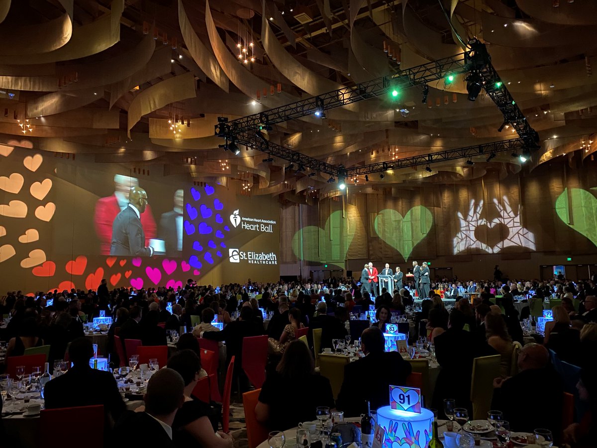 thinkchamplin's tweet photo. Some of our #healthcare team had a "ball" at the annual Cincinnati Heart Ball benefiting the @CincyAHA on Saturday! More than $50M was raised to support cardiovascular research &amp; we feel privileged to be involved &amp; continue our support of providing quality #healthcaredesign https://t.co/EWxZgZY0am