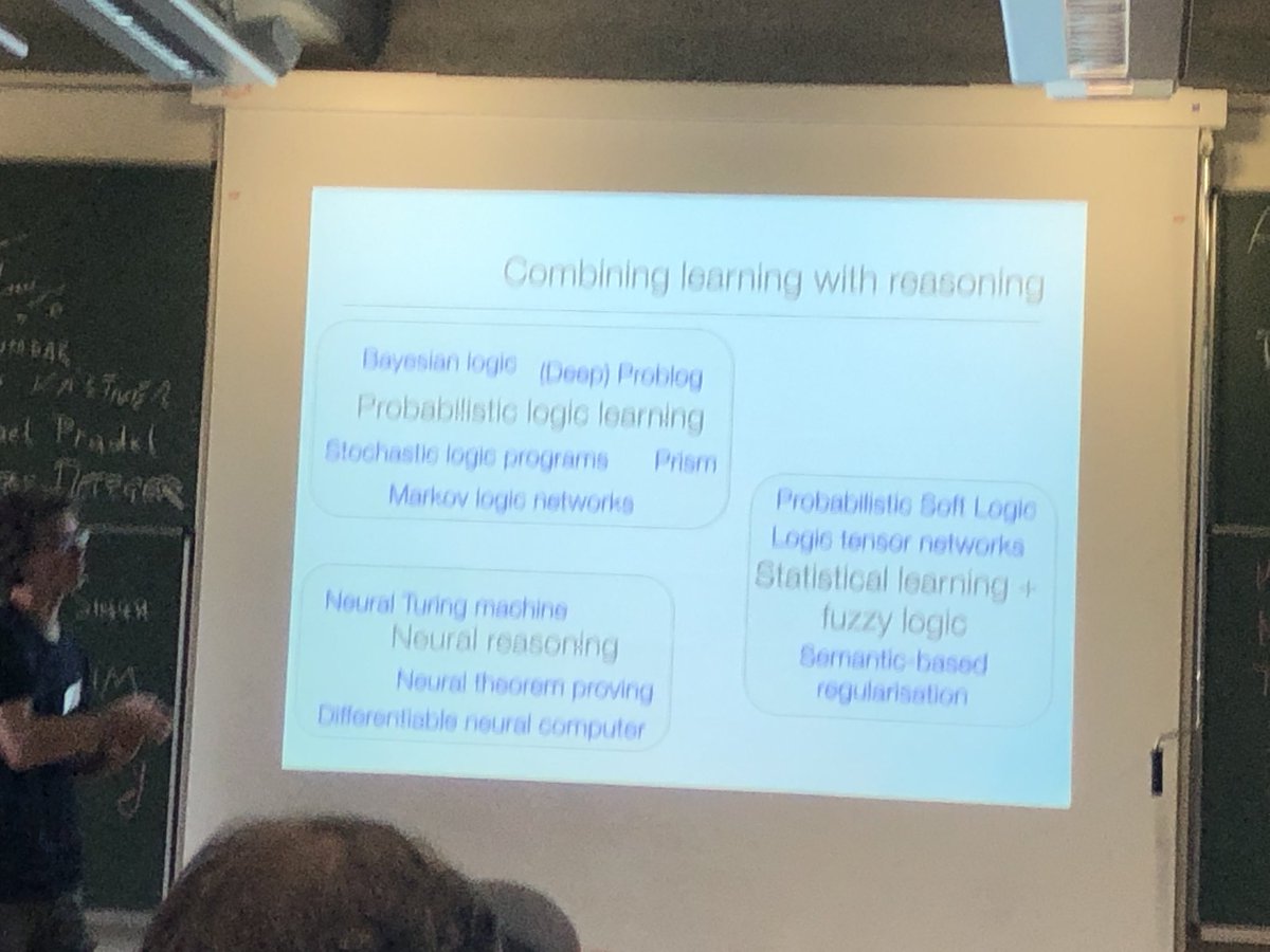kerstingAIML's tweet image. Thanks for touching upon neuro-symbolic, probabilistic (logic) learning and programming, Andrea! #se4ml ⁦@GaryMarcus⁩ ⁦@luislamb⁩