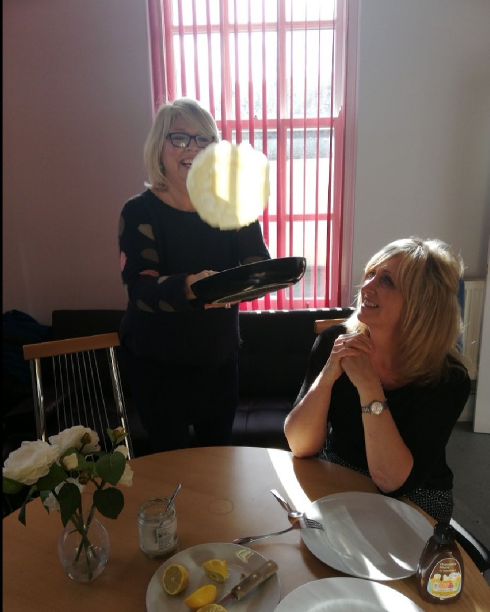 ebit_ip's tweet photo. Sarah and Julie at @ebit_ip having a flipping good time!
#pancakeday #shrovetuesday #team #ebitip #procurement https://t.co/ugCyKD2PYi