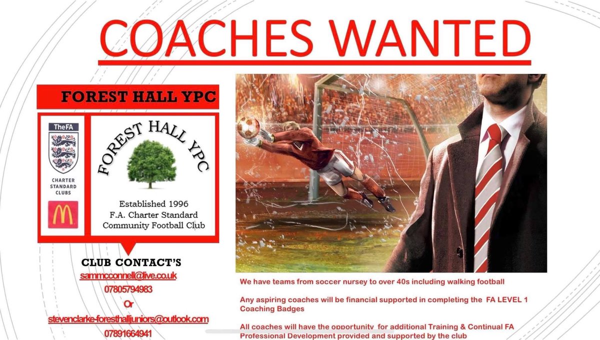 Join us! We’re looking for enthusiastic volunteers with a passion for football and a community spirit! As a valued volunteer we’ll strive to support you achieve your personal goals  as you support our players with theirs #footballfamily @FootballGrf