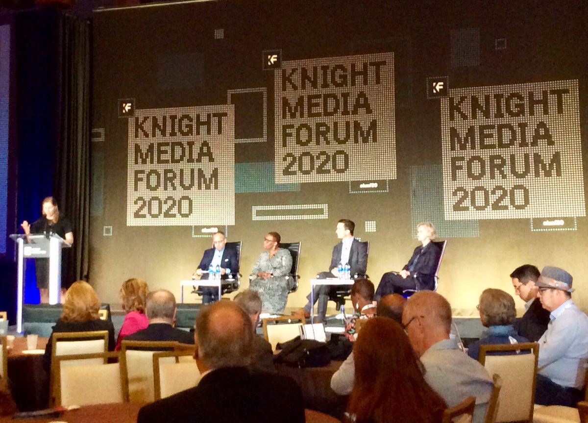 Why is trusted local news critically important to communities and civic engagement? Because “without reliable news, citizens don’t know the issues that are facing a community.” Alberto Ibargüen, President, <a href="/knightfdn/">Knight Foundation</a> #kmf20