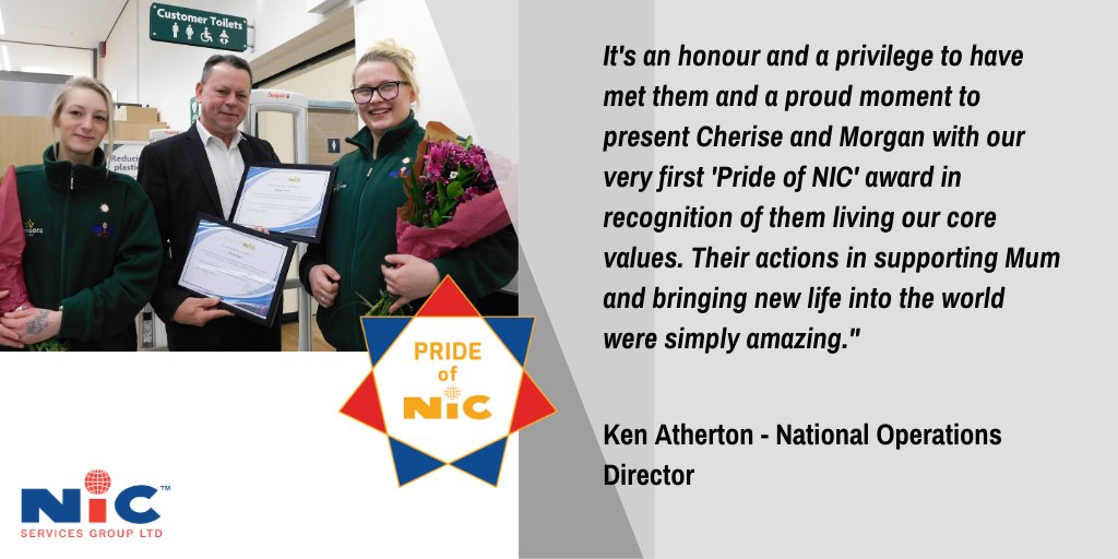 NIC delivers yet again, this time a beautiful baby boy in a Morrisons store in Leeds.....