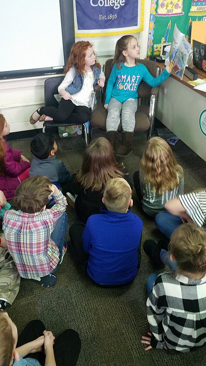 There's nothing like two of our girls reading a story about Elizabeth Blackwell and inspiring others