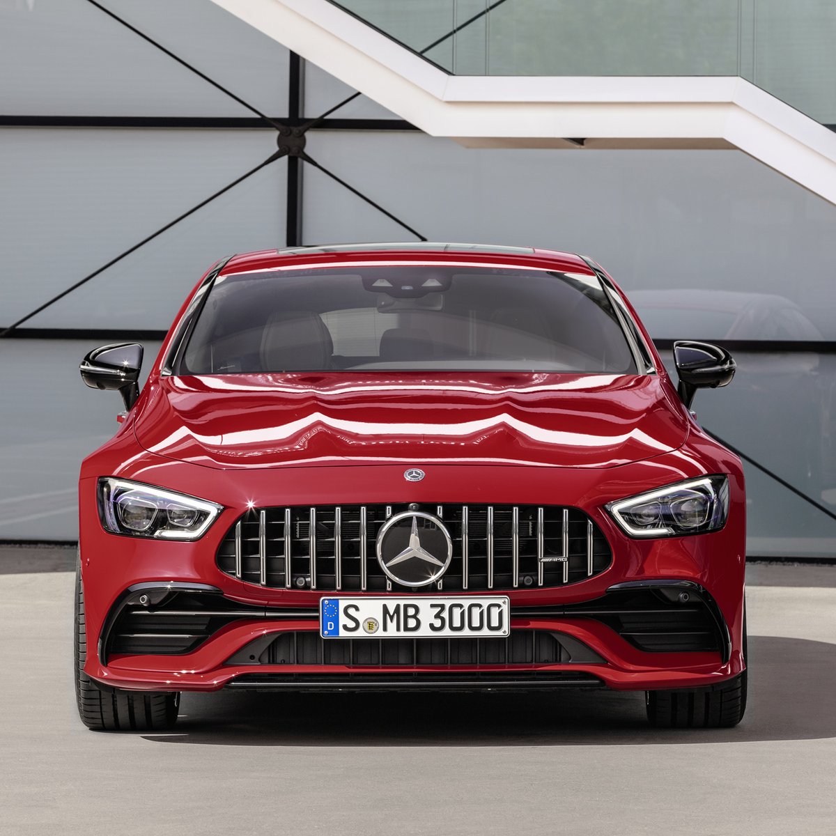 MercedesAMG's tweet photo. [Kraftstoffverbrauch kombiniert: 8,3–8,1 l/100 km | CO₂-Emissionen kombiniert: 189–184 g/km | https://t.co/N3yzMZnXAL] 

Has more than one sweet side: The Mercedes-AMG GT 43 4-Door Coupé

#DrivingPerformance #MercedesAMG #GT43 https://t.co/FgymLjrcNm