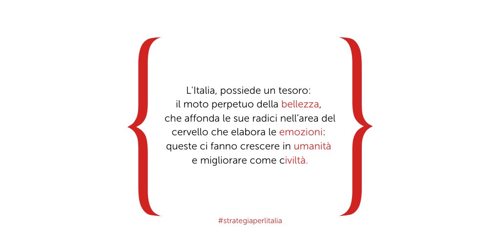 andrea_illy's tweet photo. Nonostante le difficoltà di questo momento, la bellezza resta il più grande tesoro italiano. Ma bellezza vuol dire molte cose, e sarà proprio la nostra capacità di comprenderlo a fare la differenza. #ItaliaFelix #strategiaperlitalia https://t.co/ykMw8qxLsF