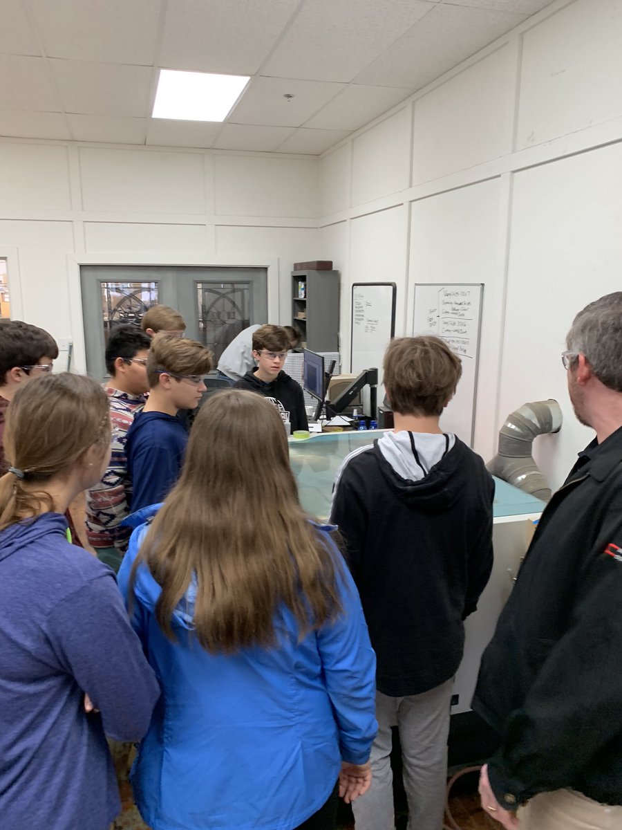 Liberty 8th graders learning about manufacturing at SpartaCraft. <a href="/awordfromwilson/">brett wilson</a> <a href="/lms_knights/">Liberty Middle</a>