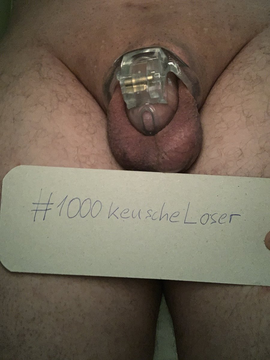 #1000keuscheloser. Du möchtest auch auf Twitter und diversen Tubeportalen wie xHamster &amp; Co. vorgeführt und gedemütigt werden, und das vollkommen kostenlos? Dann rein in den #Keuschheitsgürtel, #Chastity #Slave. Mehr Infos: xhamster.com/posts/9678756 #Sklave #Peniskäfig