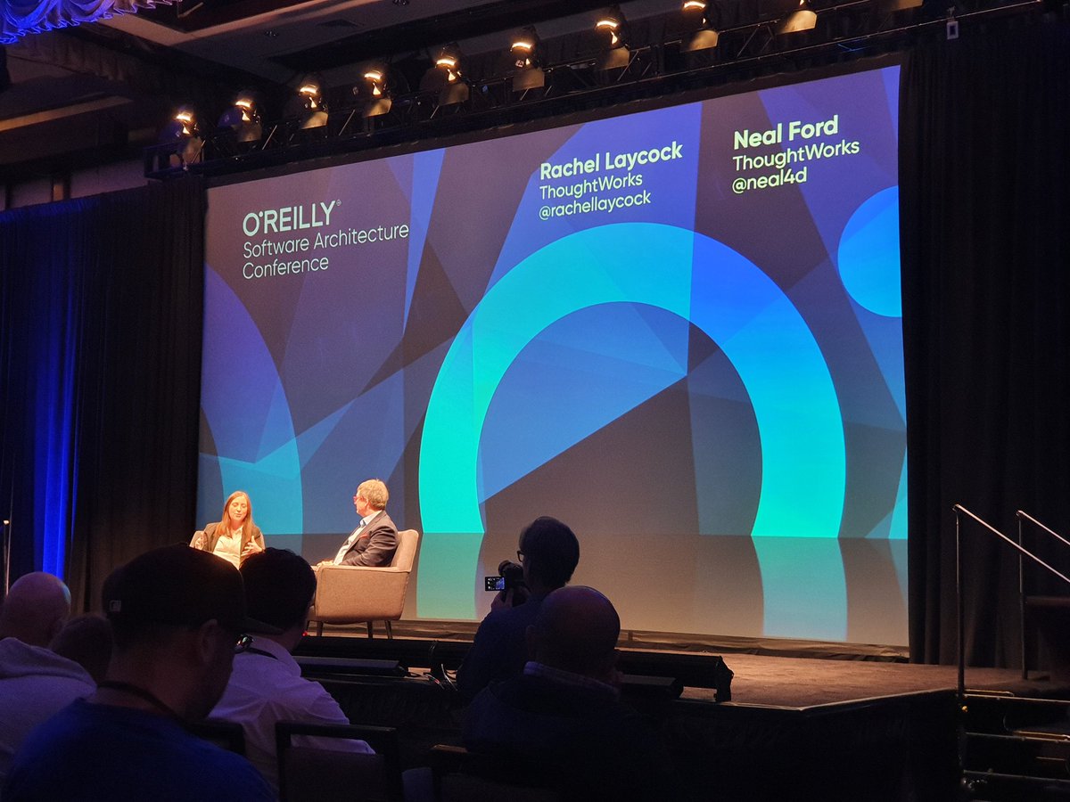"Context is vital to understanding why decisions were made. That's why architecture decision records (ADRs) are so valuable, as are sensible commit messages with code/features" <a href="/rachellaycock/">rachellaycock</a> #OReillySACon