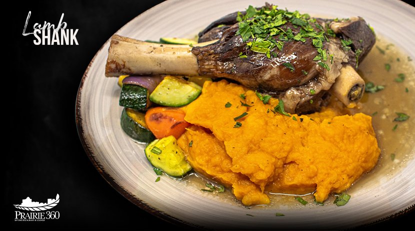 This slow-cooked Lamb Shank is incredibly tender and amazingly delicious. Come to the 30th floor and try the taste of the goodness that you deserve. Book your table here bit.ly/bookprairie360