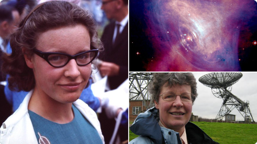 Dame Jocelyn Bell Burnell. Born 1943 in Lurgan, Co Armagh. As  @Cambridge_Uni PhD student, discovered 1st radio pulsars!  @NobelPrize Physics went to supervisor; "The world's not fair & it's how you cope with the world's unfairness that counts"! 1st female president  @PhysicsNews!