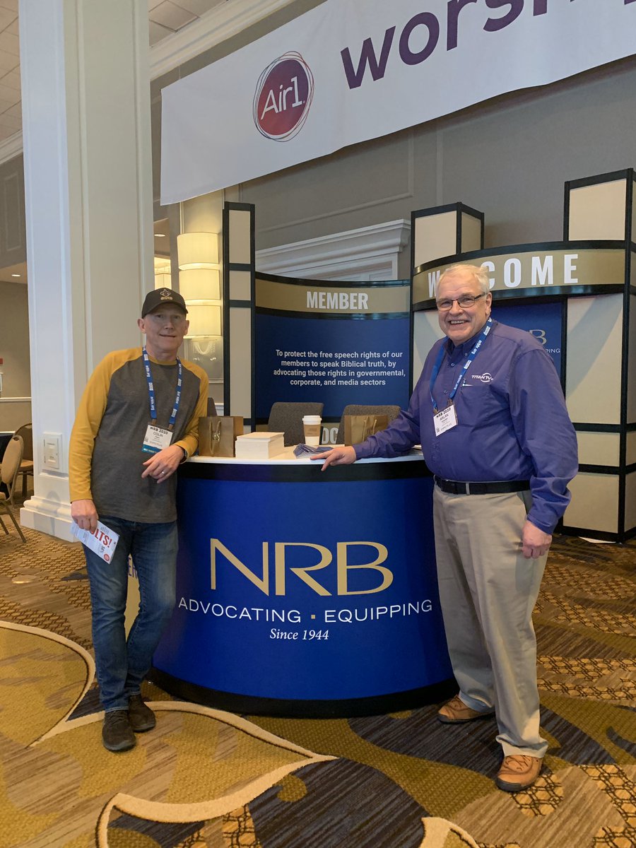 Colin Flynn  and Arlan Quandahl is representing TitanTV, Inc. at the <a href="/NRBConvention/">NRB 2026</a> this week in Nashville. We are excited to see how we are to help religious broadcasters with their guide and #PSIP data needs! 

#nrb #titantvinc #titantv <a href="/NRBAssociation/">NRB</a>