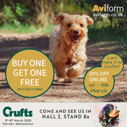aviform's tweet image. We are getting ready for the best dog show in the world!

Come and see us for buy one get one FREE across our dog supplement range only at @Crufts &amp;amp; Look out for 20% off online 1st-9th March 2020 🐶 ➡ bit.ly/37YkIrd

@TheKennelClubUK #Crufts2020 #Crufts #dogsoftwitter