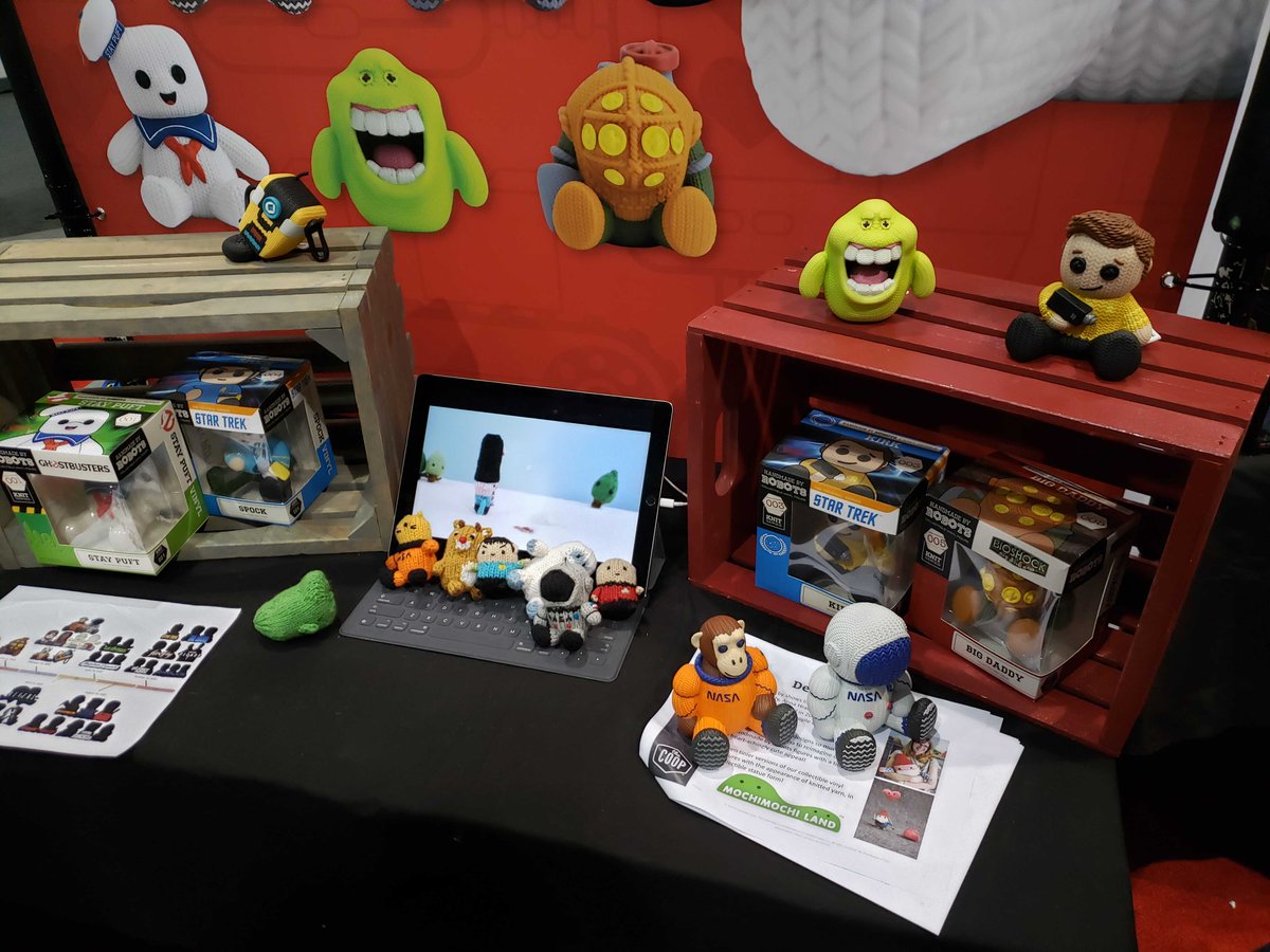 internexcapital's tweet photo. We had a great time visiting a client @ToyFairNY and seeing some new toys like these fun vinyl figurines.  #StarTrek #Ghostbusters #ToyFair #TFNY https://t.co/wkkwqCKKAB