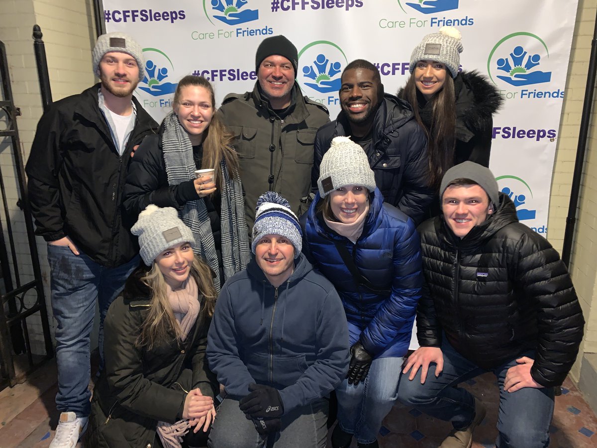 Last week, members of the Motus team joined <a href="/Care_FF/">Care For Friends</a> and gathered in Chicago to Sleepout For Homelessness. It always feels great to #giveback to the community. #CFFSleeps 💙