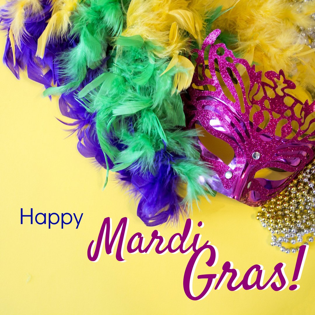 Happy Mardi Gras! Laissez Les Bon Temps Rouler! 🎭