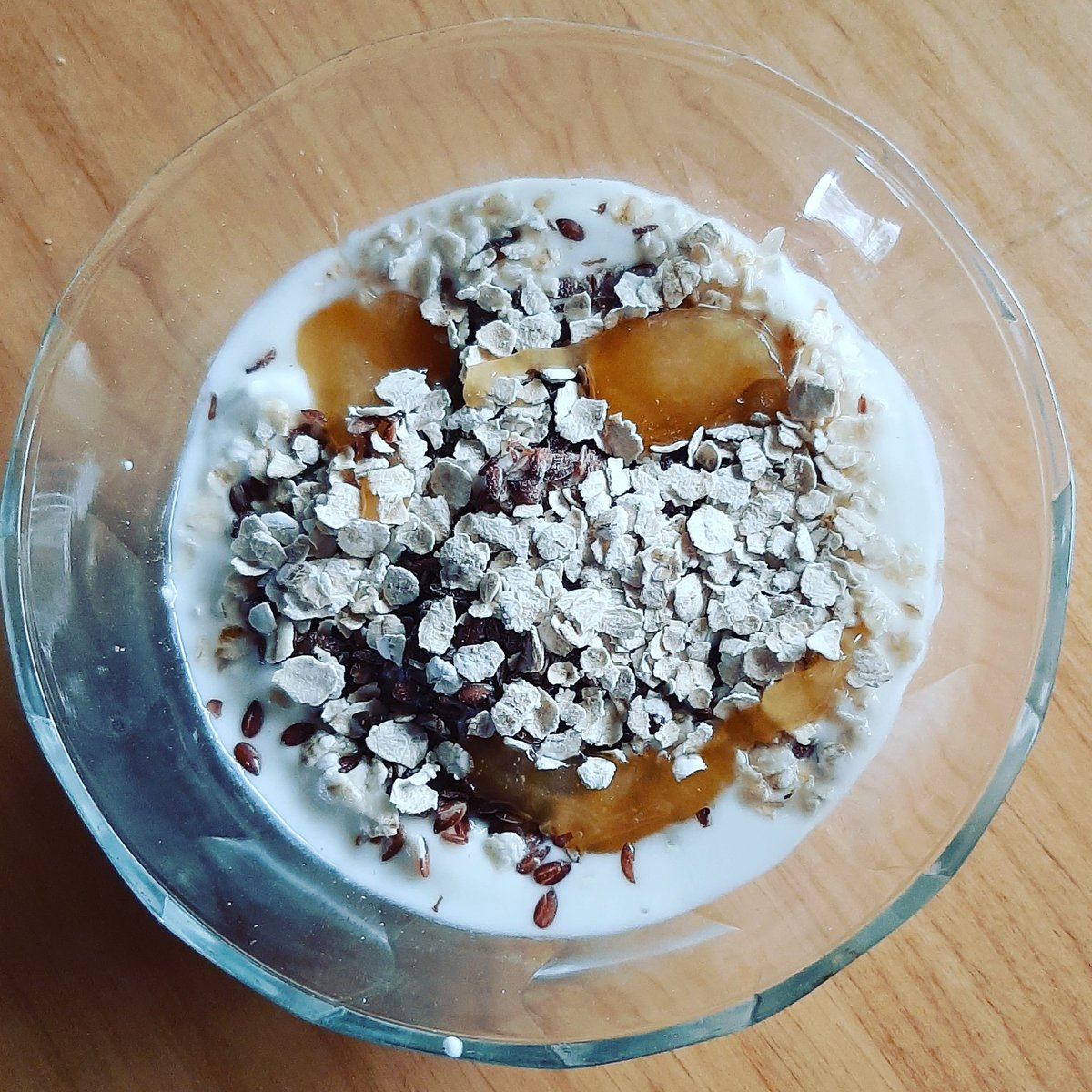Walkingintheclouds A Twitter Der Heutige Nachtisch Joghurt Mit Leinsamen Haferflocken Und Honig Cookingformom Pflegendeangehorige Foodstagram Foodblogger Yummy Lecker Einfachaberlecker Takingcareofmom Dessert Joghurt