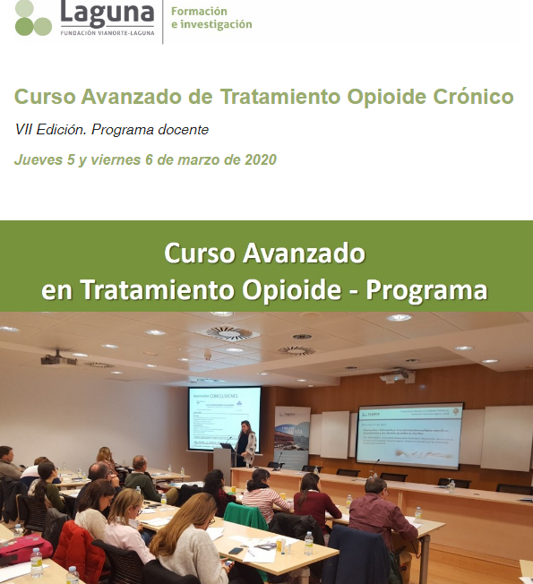 María Elviro Lloréns (@elviromaria) on Twitter photo ULTIMOS DIAS!! PARA APUNTARSE AL CURSO DE TRATAMIENTO OPIOIDE CRONICO de @HCCLaguna 5 y 6 marzo 2020. Calificado de 9/10 por los asistentes los últimos años. Avalado científicamente por
<a href="/sefh_/">S.E.F.H</a> . No te quedes sin plaza! lagunacuida.org/curso/Opioides…
#dolor #cuidadospaliativos #opioides ULTIMOS DIAS!! PARA APUNTARSE AL CURSO DE TRATAMIENTO OPIOIDE CRONICO de @HCCLaguna 5 y 6 marzo 2020. Calificado de 9/10 por los asistentes los últimos años. Avalado científicamente por
<a href="/sefh_/">S.E.F.H</a> . No te quedes sin plaza! lagunacuida.org/curso/Opioides…
#dolor #cuidadospaliativos #opioides
