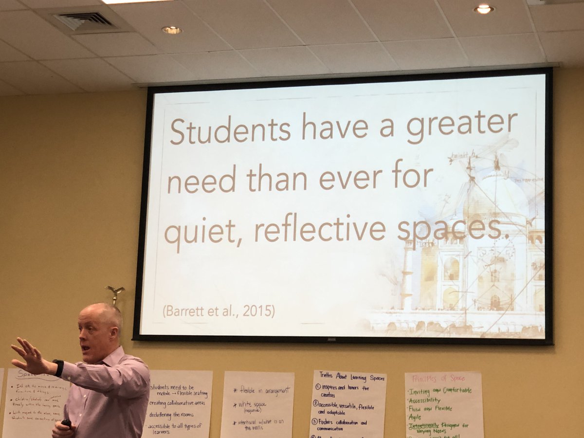 InnovatewithMsG's tweet photo. Learning so much from author of @spacethebook,  @drrobertdillon today! So many amazing and thought-provoking conversations! @LPSK12 https://t.co/ZLHsOwUzEI