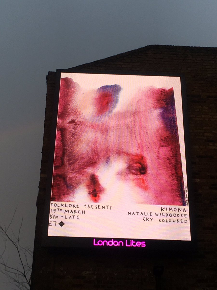 JoannaKeys's tweet photo. Did a poster and it's on a billboard and that's pretty cool. #hoxton #illustrator #gig #painter https://t.co/jin0kPYeA5
