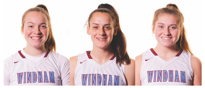WindhamGirlsBB's tweet photo. Congratulations to these Lady Eagles for their SMAA All-Conference recognitions!

Hannah Talon - SMAA AA 1st Team All-Conference
Sarah Talon - SMAA AA 2nd Team All-Conference
Carly Morey - SMAA All-Rookie Team

Great job!  Way to lead our team to a great season! #together https://t.co/W7go1hwKhs