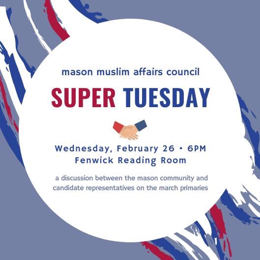 these debates have been fiery! wanna learn more about the democratic candiates? come to our Super Tuesday event TOMORROW at 6pm in the Fenwick Reading Room 🤝🇺🇸