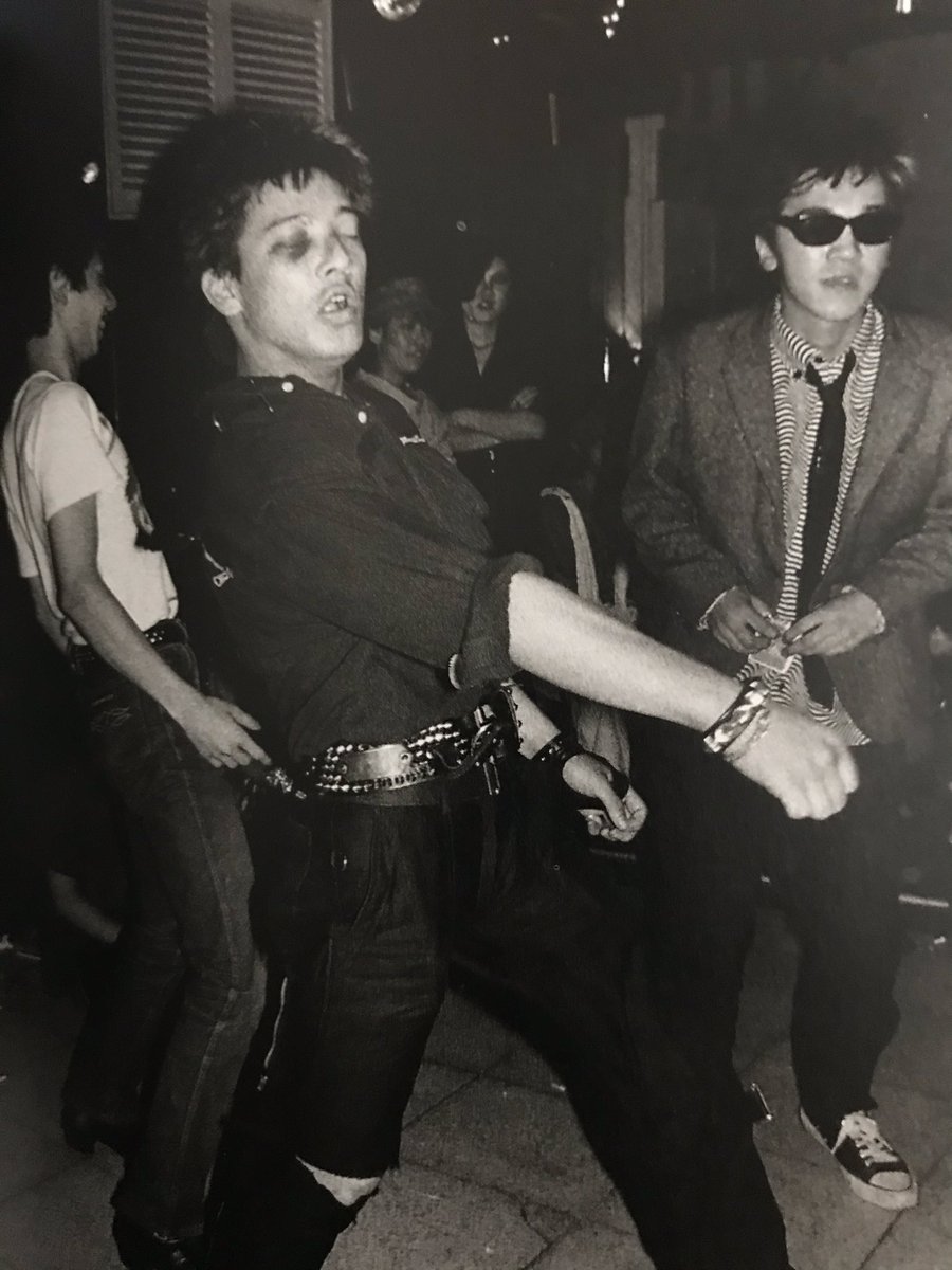 Cha Bo ついでにパンク ニューウェーブ上陸後 80年代新宿のディスコ 椿ハウス トラッシュ等 の写真 撮影は渡辺克巳