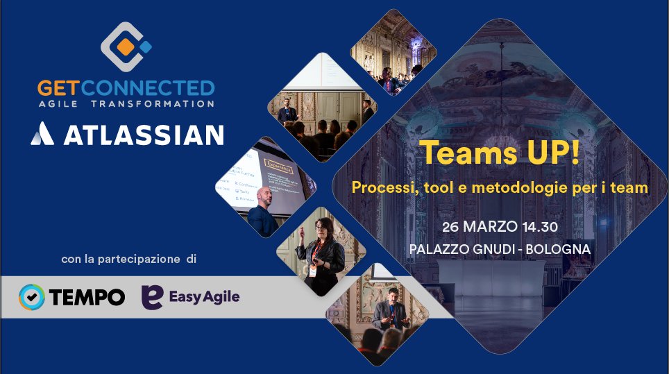 Il 26 Marzo un nuovo evento <a href="/Atlassian/">Atlassian</a> arriva a #Bologna!
Cominceremo con un #workshop tenuto da <a href="/TempoHQ/">Tempo</a>, Top Partner #Atlassian e continueremo con speech di esperti, ospiti tra cui <a href="/EasyAgile/">Easy Agile</a> e i nostri #casestudy!
➡️ bit.ly/2VnTNlQ

#agile #agiletransformation