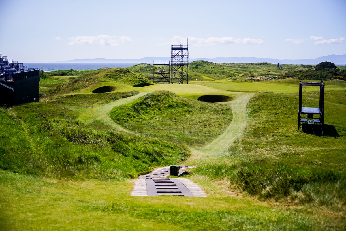 RyanLauder66's tweet photo. Back to my home in 3 years...#MadeforScotland

@TheOpen returns to @RoyalTroonGC in 2023

2020: Royal St. George’s
2021: St. Andrews (150th Open)
2022: Royal Liverpool
2023: Royal Troon
📸 @ollieneglerio https://t.co/cpC9Z7tlOI