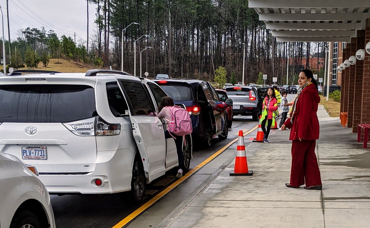 Shout out to PTA parent Mrs. Gupta for assisting with carpool today and other mornings  She just jumps right in to help out!  Thank you so much and we appreciate you!! <a href="/HortonsCreekES/">Hortons Creek ES</a>