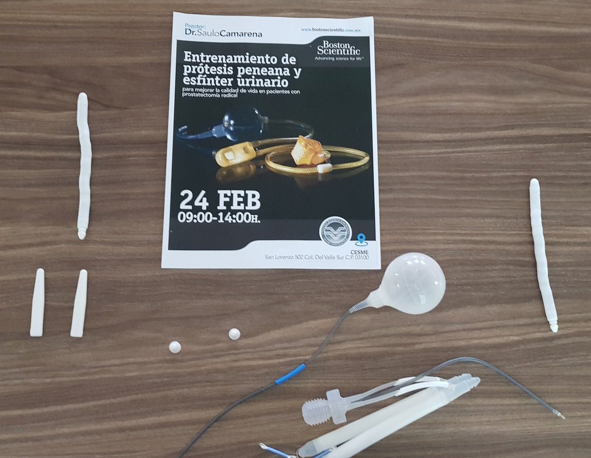 Entrenamiento de Protesis Peneana y Esfinter Urinario
#UroSoMe #urology #HRLALM #SMU #CMU