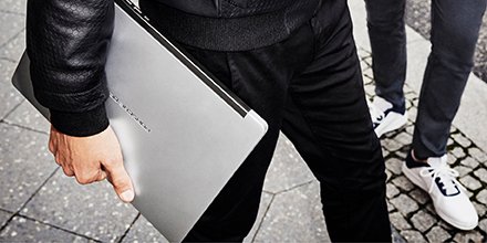 PorscheDesign's tweet photo. More than just an accessory for every season: the #PorscheDesign #UltraOne is one of the thinnest 15.6-inch laptops on the market and impresses with uncompromising performance. #PorscheDesignComputing https://t.co/we5SFgOO2n