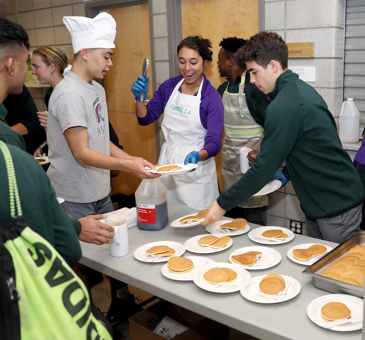 HillStrath's tweet photo. This morning, our Prefects hosted a Pancake Breakfast in the Senior School! #HamONT #HillStrath #HSC #HSCcommunity #seniorschool https://t.co/7DR86fBoBo