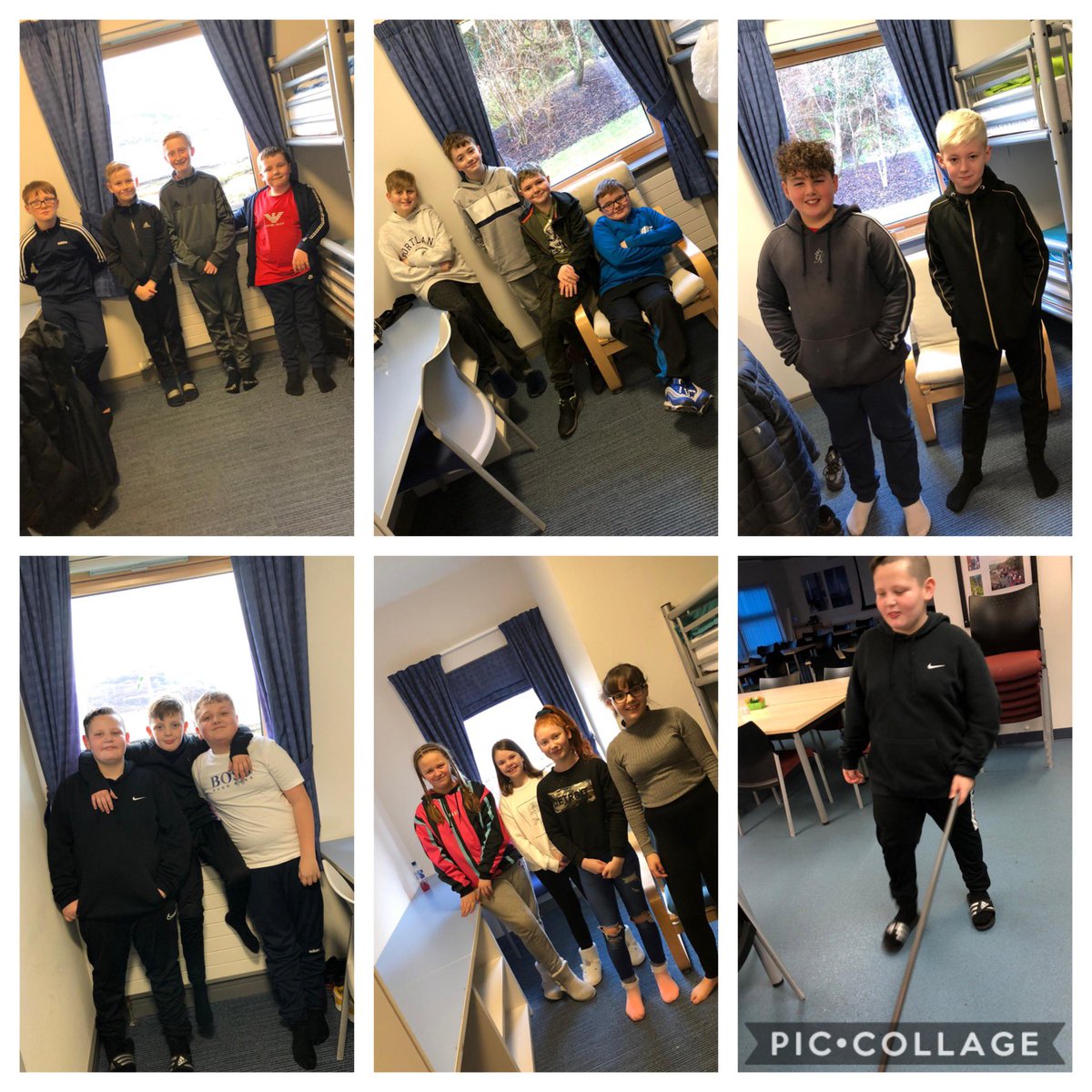 Mayfield_NAC's tweet photo. Primary 7s are all settled after a snowy start on Monday morning. Played the survival game to learn about food chains. Kieran won the owl if the week, Robbie won the vole of the week and Taylor m won the slug of the week. Been fed and now team games tonight! @ArranOutdoors https://t.co/Qe9HyrAV7B