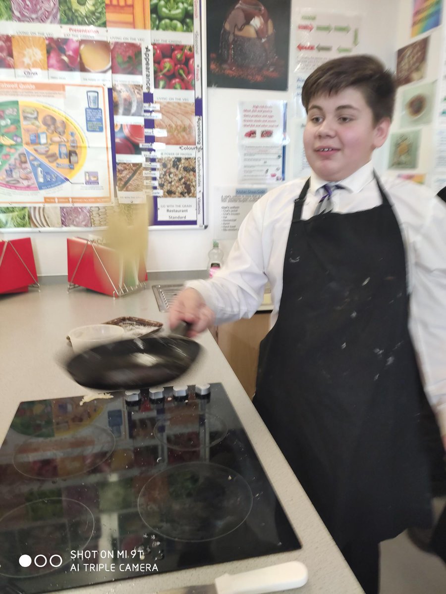StangroundAcad's tweet photo. Mr Scholfield's Year 10 class today were celebrating Pancake Day #flippinfun #PancakeDay2020 https://t.co/HlUKBsELhR